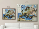 3D Europe Map | A True Raised Relief Map