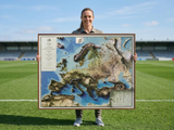 3D Europe Map | A True Raised Relief Map