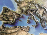 3D Europe Map | A True Raised Relief Map