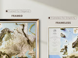 3D Europe Map | A True Raised Relief Map